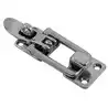 Grenouillère laiton chromé 100mm x 28mm