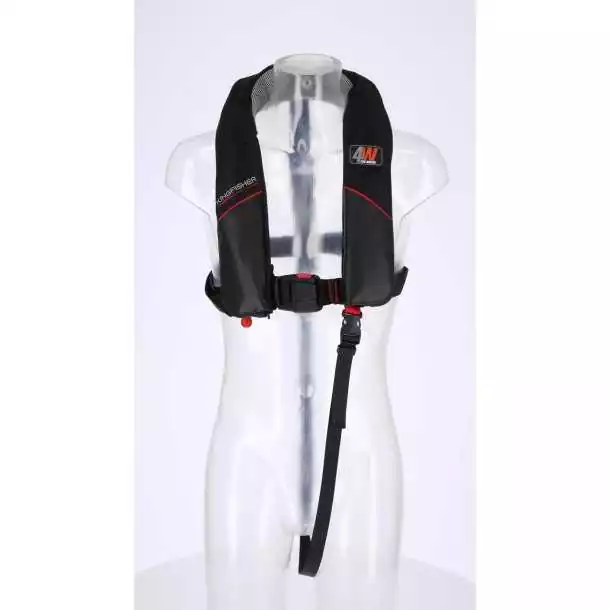 Gilet Kingfisher Bretagne 150N Automatique Noir | Sécurité & Confort
