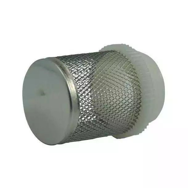 Filtre inox crépine diamètre 15mm Adaptable sur tous les clapets