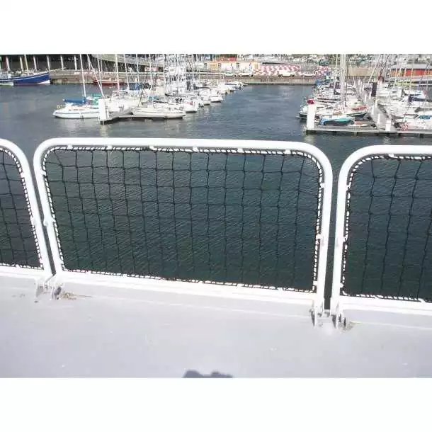 Filet de filière blanc Hauteur 45cm Longueur 100m mailles nouées carrées