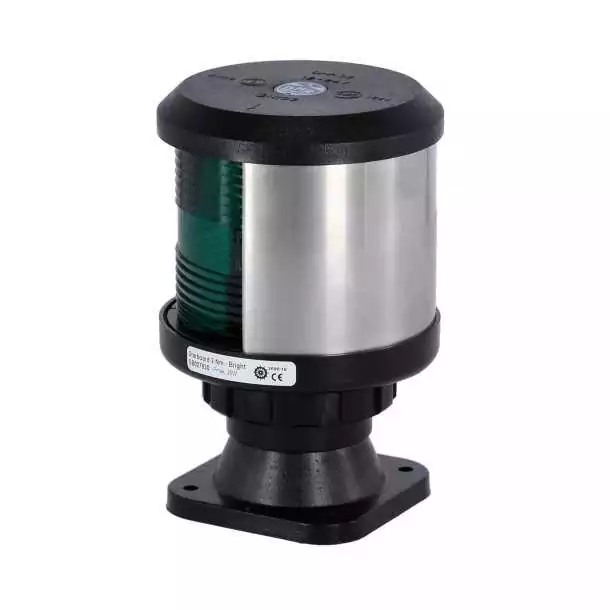 Feu de navigation vert tribord 112.5° base DHR35