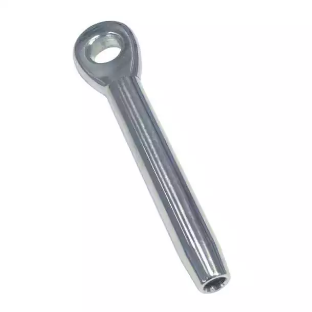 10 embouts à œil à sertir inox A4 pour câble Ø4 mm