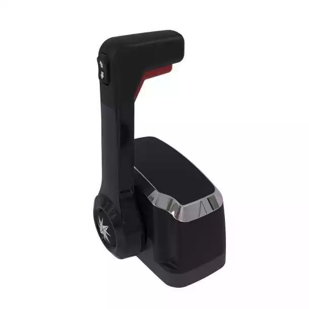 Boîtier de commande Xtreme pupitre simple noir avec trim et verrouillage neutre – câbles 33C / 3300