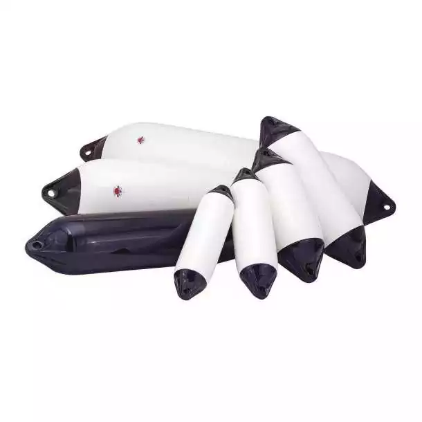 Pare-battage cylindrique bleue Longueur 56cm Diamètre 13cm