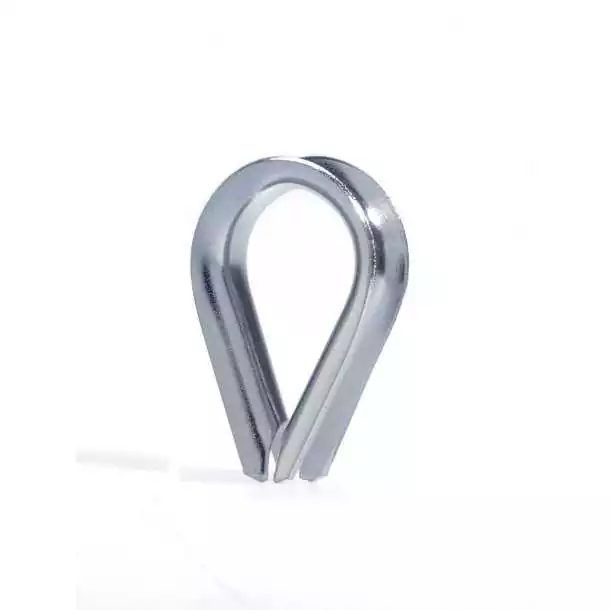 Cosse cœur inox A4 diamètre 3 mm