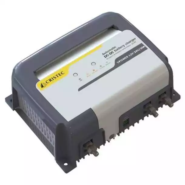 Chargeur-convertisseur CRISTEC YPOWER DC-DC 12V→24V – 30A – Chargeur intelligent 5 états