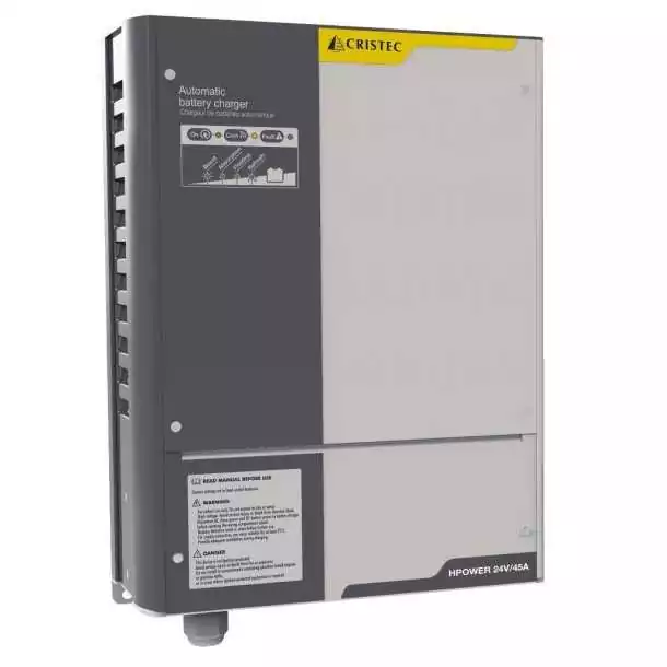 Chargeur CRISTEC HPOWER 12V – 90A – 3 sorties – Chargeur HF professionnel
