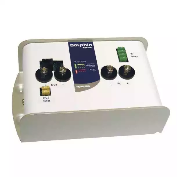 Booster DC-DC 12/24V – 30A – Chargeur batterie auxiliaire intelligent