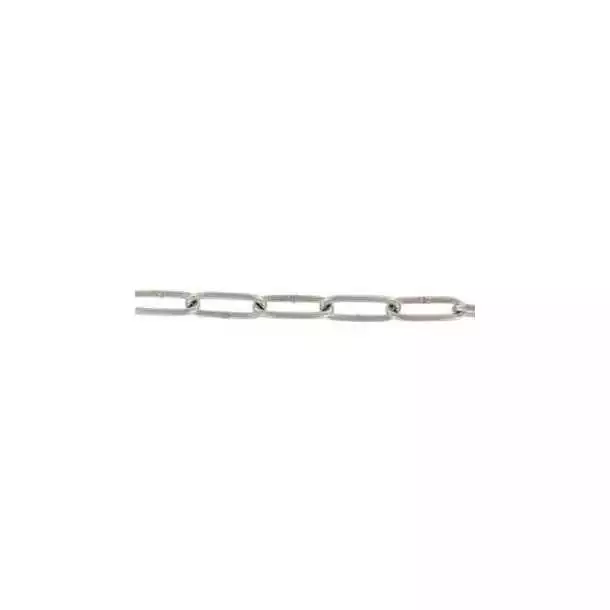 Chaîne inox A4 Diamètre 3 x 26mm maillons longs Vendu par 100m
