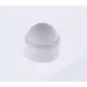 Cache écrou nylon blanc diamètre 8mm Vendu par 100