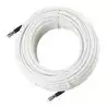 Câble coaxial RG8X 50 Ohms 12m blanc terminaison FME
