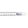 Câble coaxial TV 17VATC Classe B 75 ohms blanc Vendu par 100m