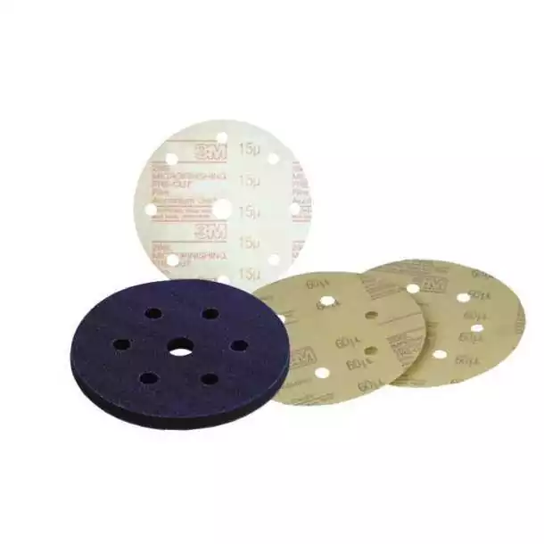 Boite de 25 disques hookit 266L diamètre 150mm P500 6 Trous