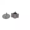 Bride STOPGULL pour tube Support pour tube de bimini de diamètres 23 à 27mm