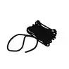Bosse d'amarrage polyester noir 24 fuseaux diamètre 18mm x 15 mètres avec boucle 1 mètre