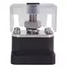 Borne de connexion isolé noir diamètre 10mm avec couvercle