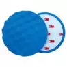 Boite de 2 mousses alveolées bleues diamètre 150mm Lustrage