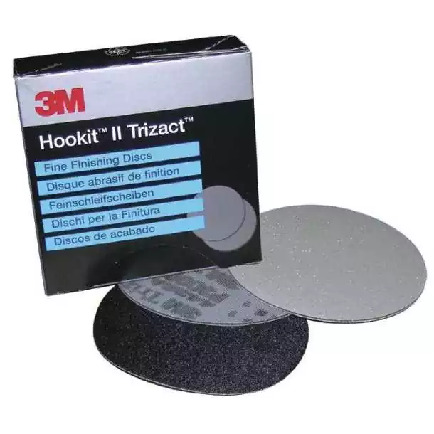 Boite de 15 disques Trizact diamètre 150mm P8000 avant polissage