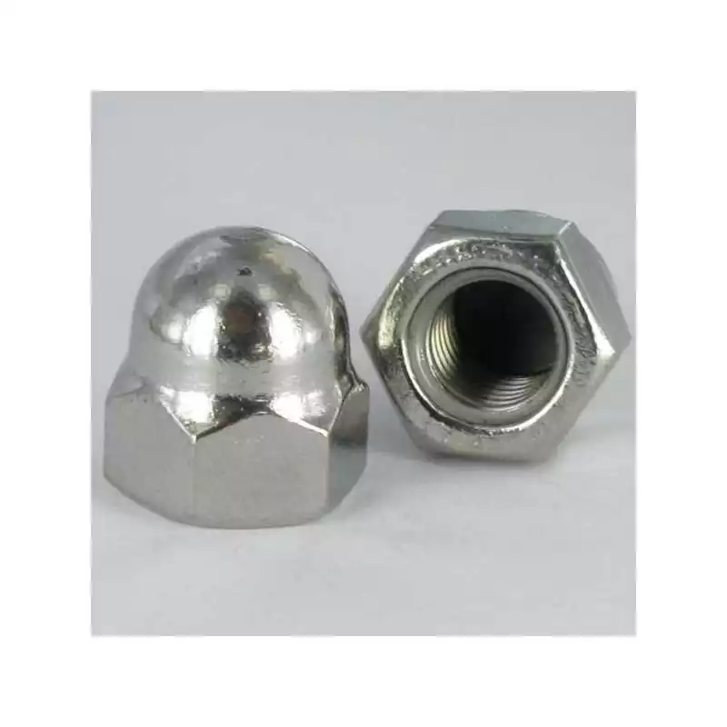 Ecrou borgne Inox A4 diamètre 14mm Vendu par 5
