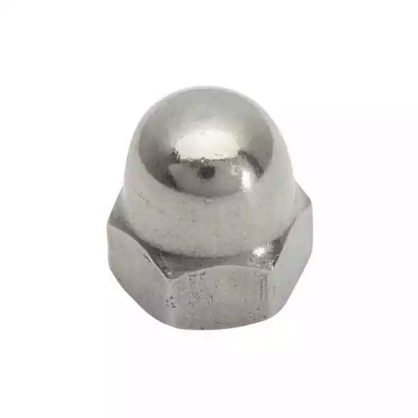 Ecrou borgne Inox A4 diamètre 6mm Vendu par 5
