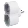 Biplite 2x2 poles avec terre Fiche multiprise