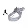 Antenne VHF RA111 1db 140 mm avec câble 18m caoutchouc