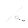 Antenne VHF RA1225HP 6db fouet fibre 2,4m câble 6m embase inox