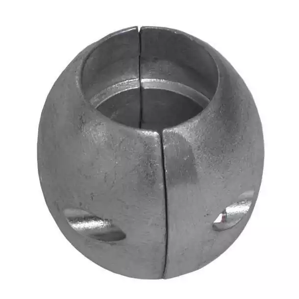 Anode alu noix d'arbre Ø22 mm Ø extérieur 54 mm