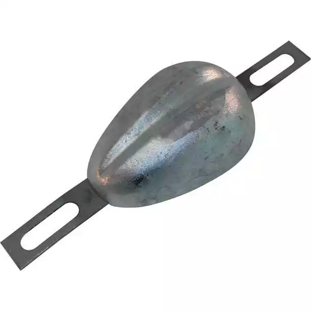 Anode alu à boulonner 140x90x42 0,85kg