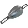 Anode alu à boulonner 140x90x42 0,85kg