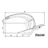 Ancre ROCNA Vulcan acier galvanisé 15kg