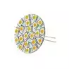 Ampoule G4 verticale 8-35V 3W 21 LED blanc froid diamètre 35mm