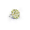 Ampoule G4 verticale 8-35V 2W 12 LED blanc froid diamètre 30mm