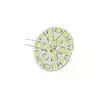 Ampoule G4 horizontale 8-35V 3W 21 LED blanc froid diamètre 35mm