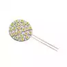 Ampoule G4 horizontale 8-35V 3W 21 LED blanc chaud diamètre 35mm