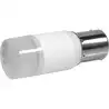 Ampoule BA15S 8-15V 2W 1 LED blanc chaud 54,8x19,7mm