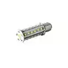 Ampoule BA15D 8-35V 3W 33 LED blanc chaud diamètre 22x68mm