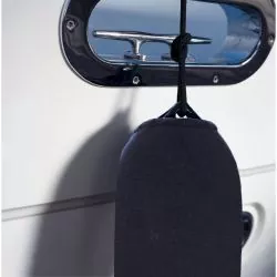 2 Chaussette pare-battages diamètre 20cm Longueur 60cm noir