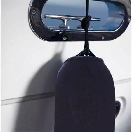2 Chaussette pare-battages diamètre 20cm Longueur 60cm noir