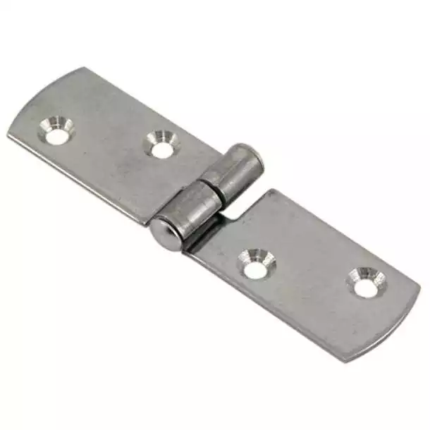 Charnière ronde inox 75x20mm lot 2