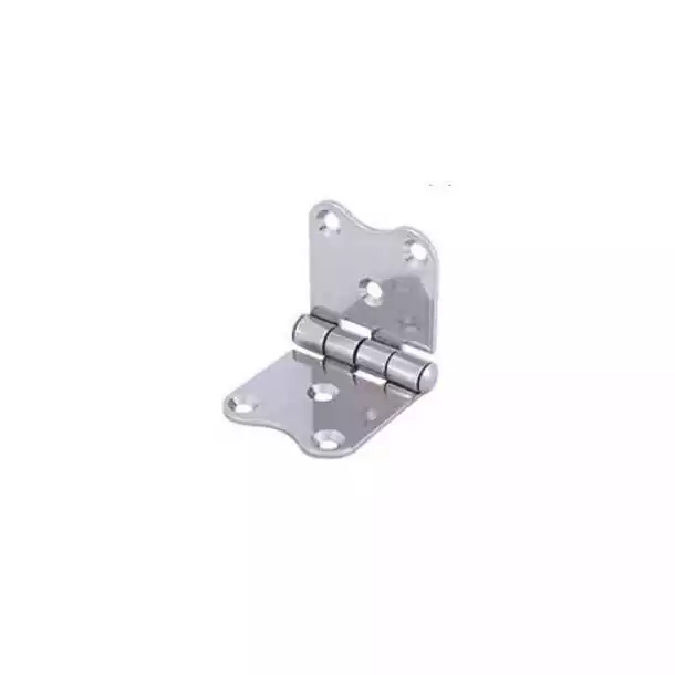 Charnière inox 75x40mm lot de 2 Charnière inox 75x40mm lot de 2