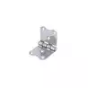 Charnière inox 75x40mm lot de 2