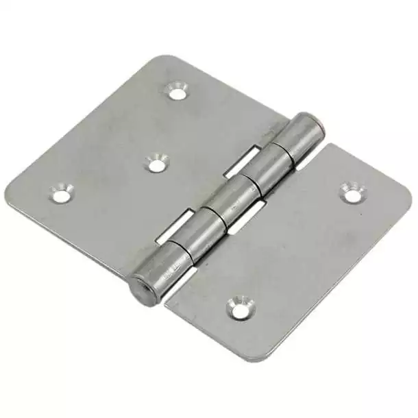 Charnière carrée inox 80x63mm lot de 2
