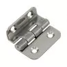 Charnière deportée carrée inox 33x40mm lot de 2