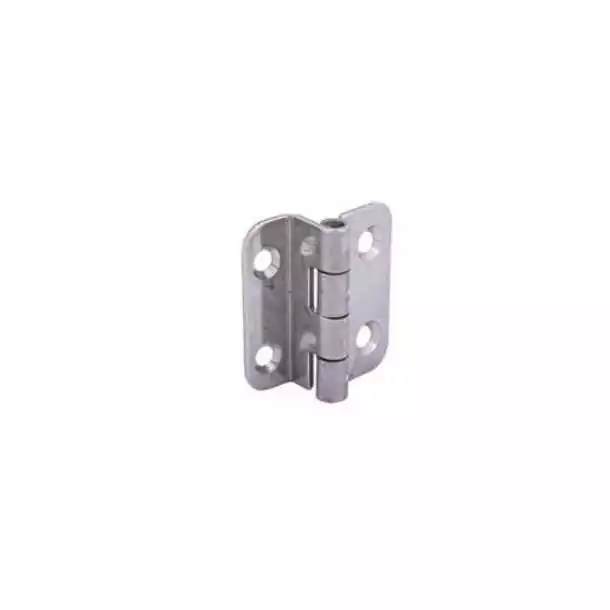 Charnière deportée carrée inox 33x40mm lot de 2