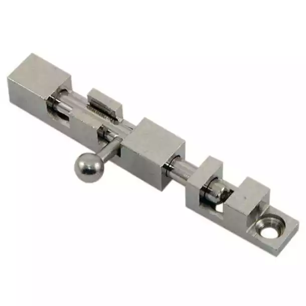 Targette nickelée 60x9mm