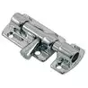 Targette laiton chromé 50x28mm