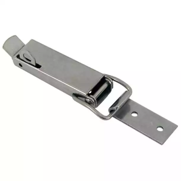 Grenouillère inox pour cadenas 135x23mm