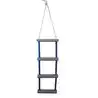 Échelle de coupée pliable 4 marches Largeur 300 mm Hauteur 1,40m