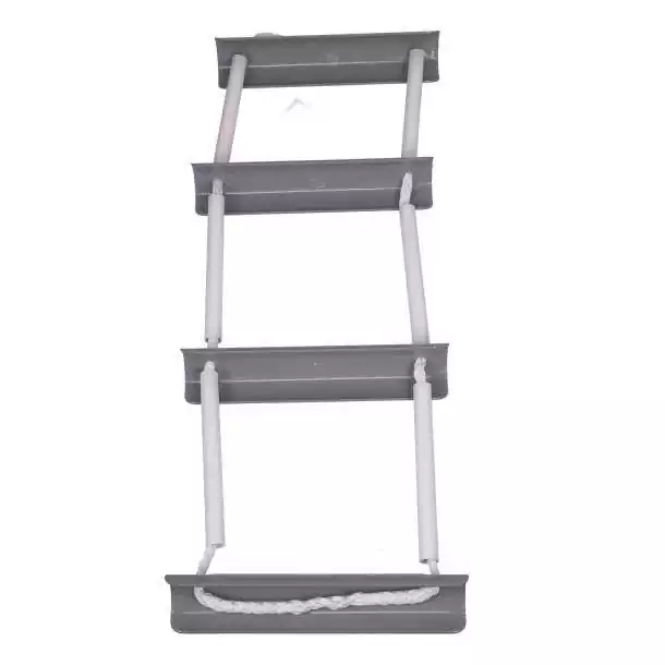 Échelle de coupée pliable 4 marches Largeur 300 mm Hauteur 1,40m